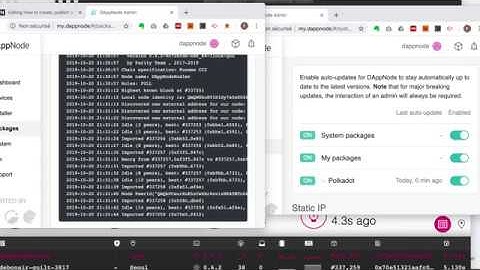 Auto-update feature of DAppNode Package