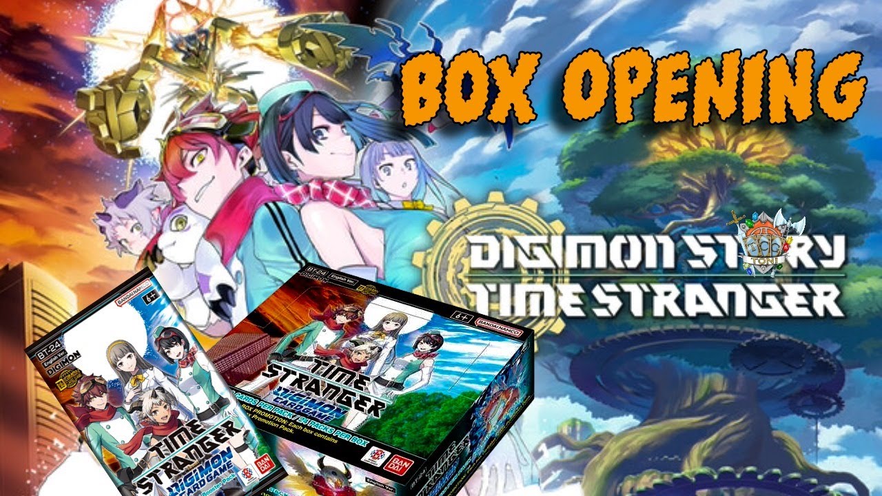Digmon Time Stranger Booster Box Opening