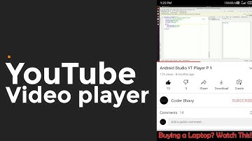 YouTube video player Android app implementation