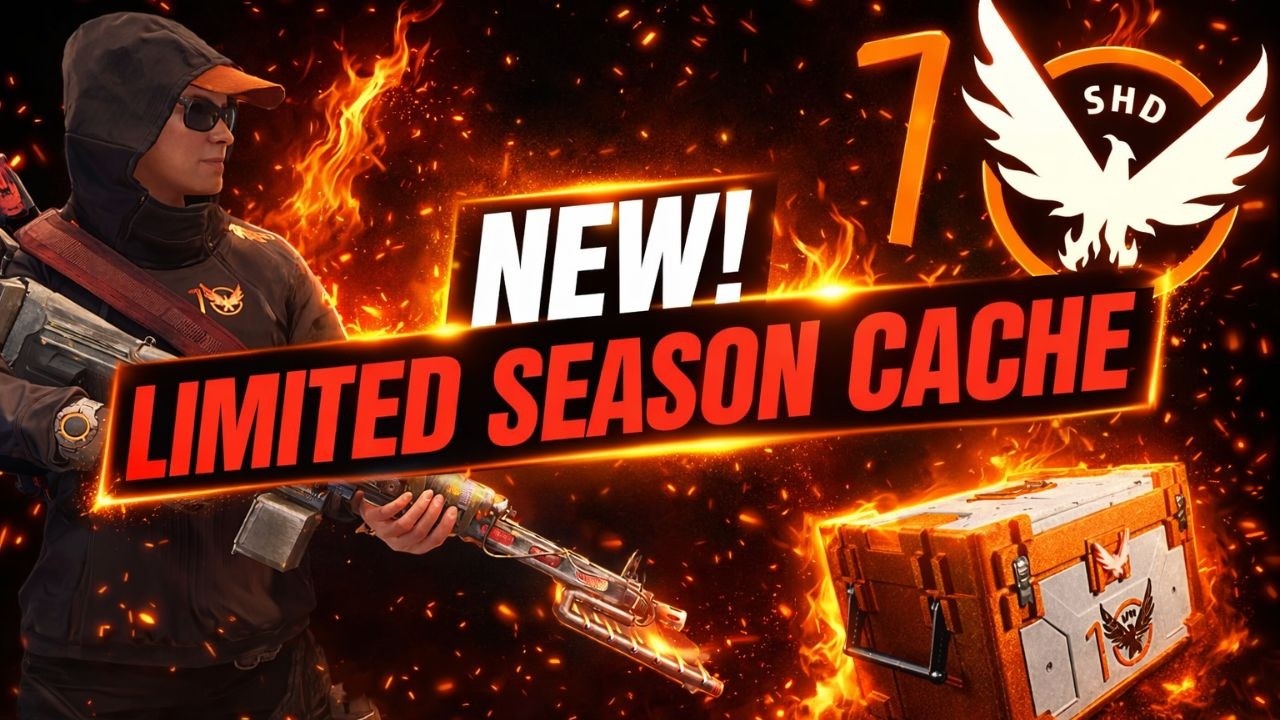 Don't lose your items with the new Limited Season Cache!