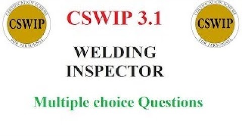 CSWIP 3.1 model Questions and answers. Paper 3.