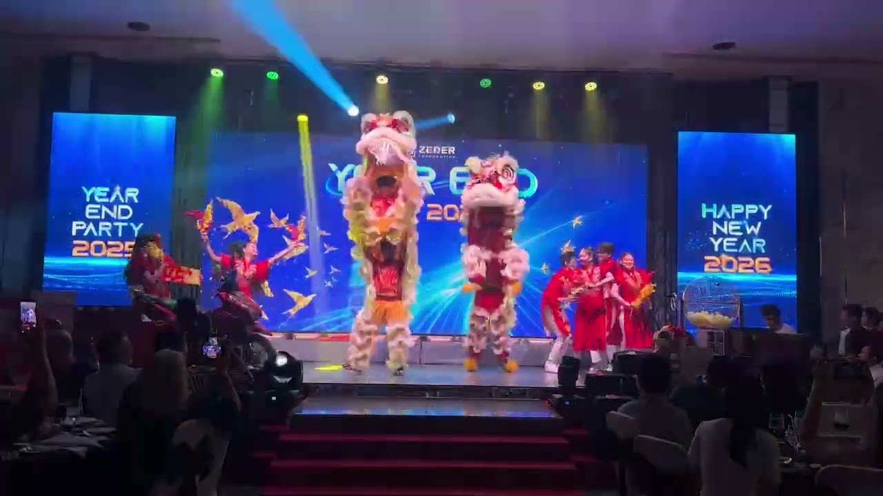 [ VŨ ĐOÀN SỨC SỐNG ] Múa Lân LED - Tết đến xuân về