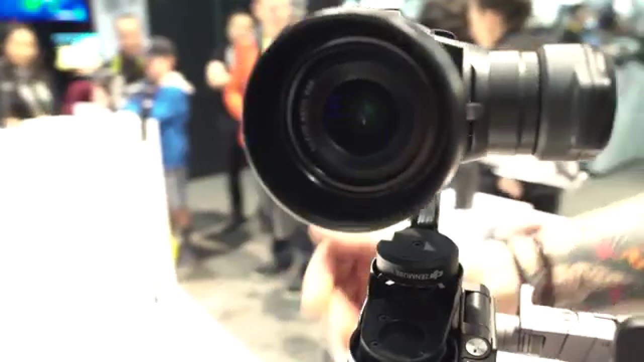 CES 2016: DJI X5 OSMO - YouTube