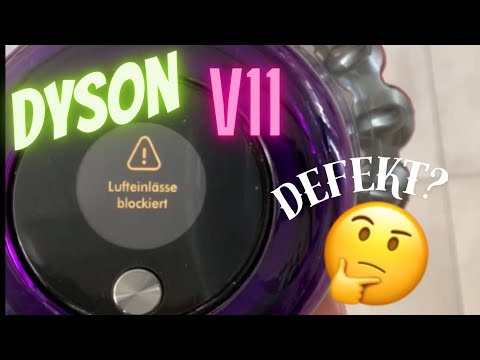 Air inlets blocked ⚠️ Dyson V11 stutters Troubleshooting including dismantling the cyclone!