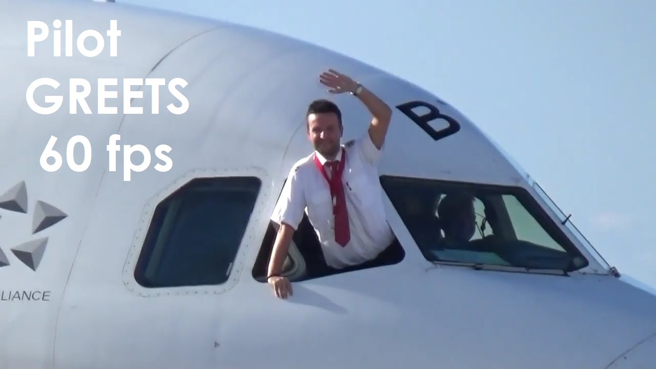 Pilot GREETS on Taxi for Takeoff from Rhodes, Diagoras | Impressive Departure - AMAZING Pilot-60fps
