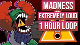 Friday Night Funkin' VS. Tricky - Madness | EXTREMELY LOUD | 1 hour loop