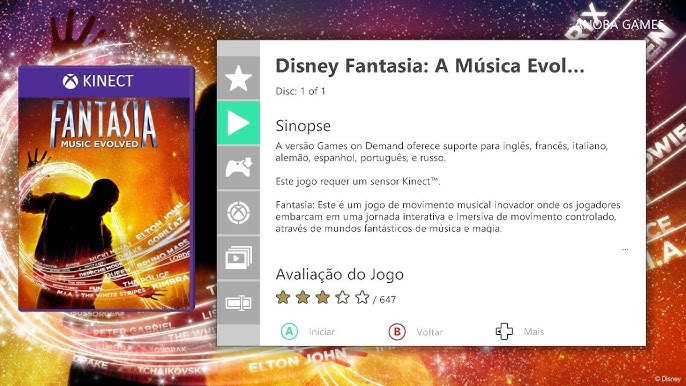 Jogos de xbox 360 de musica