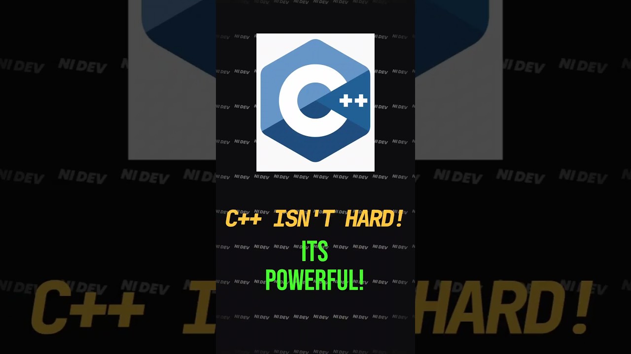 C++ isn't beginner-friendly and it's okay😞!! #coding #funny #gamedev #ytshorts