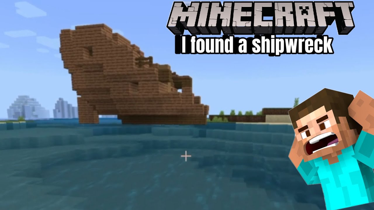 I found a shipwreck in minecraft- minecraft survival series part 20 ...