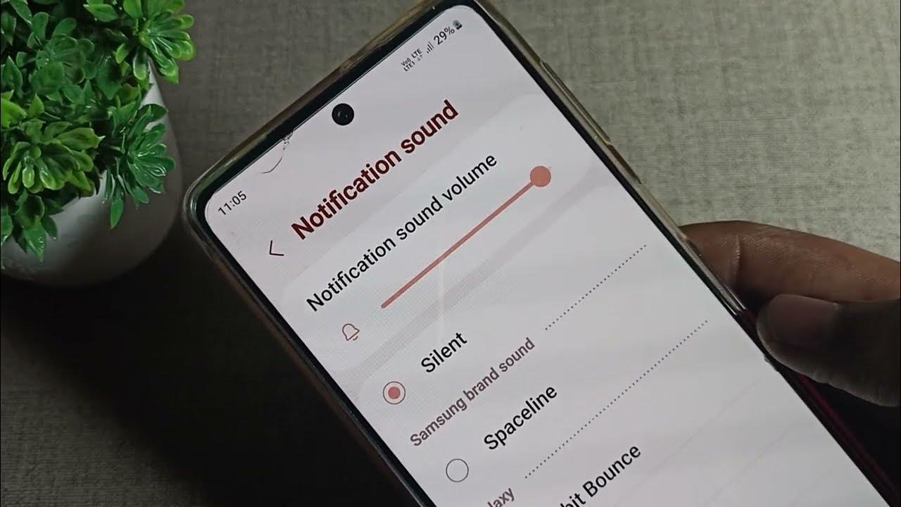 Notification Ringtone in Samsung galaxy A53, how to set notification