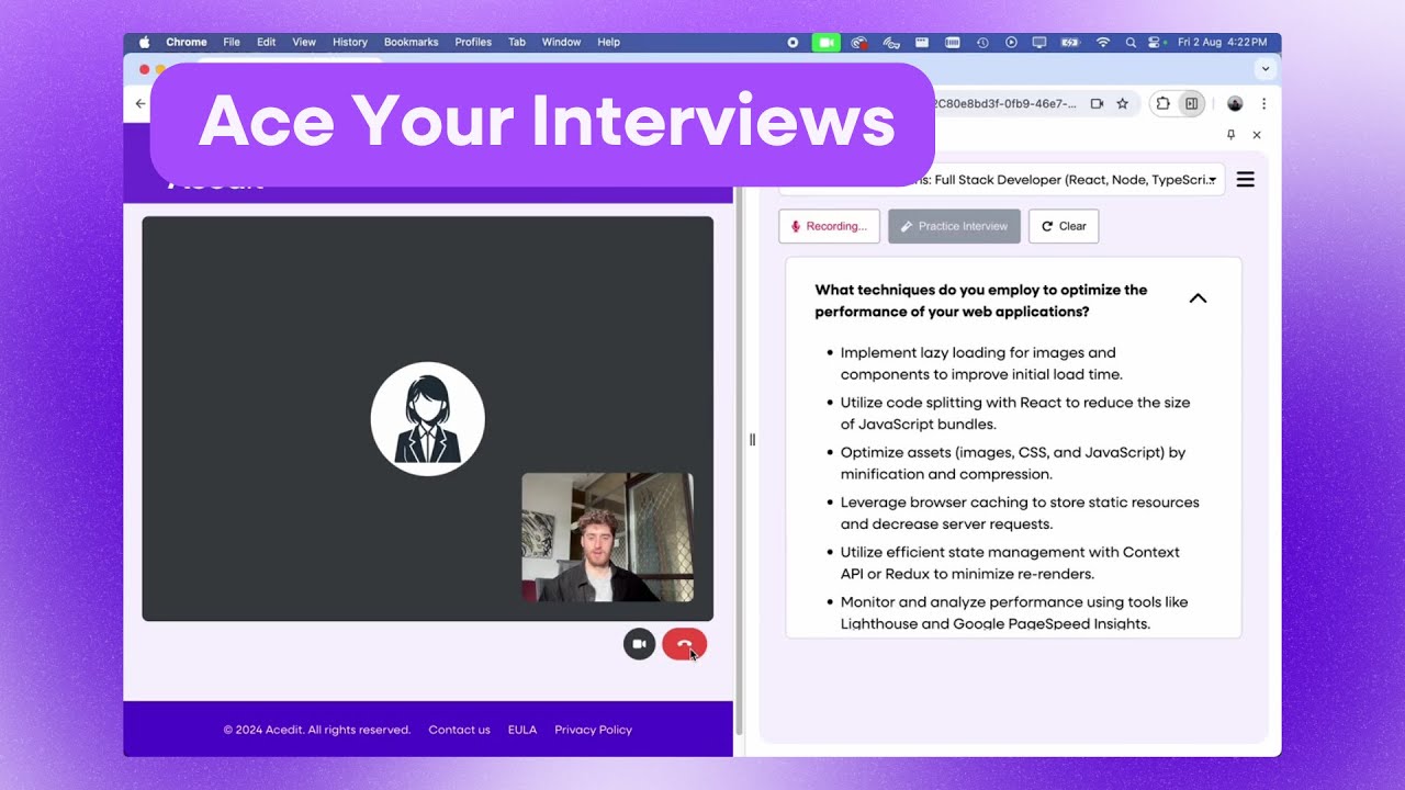 Practice Makes Perfect: Master Your Interviews with Acedit’s Simulated Practice Mode