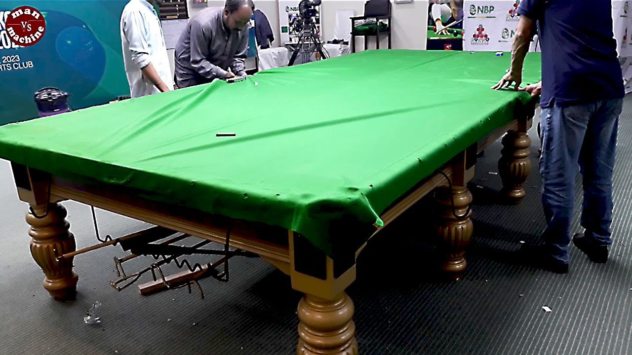 How Snooker Tables Are Made For International Tournaments