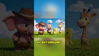Roni Gajah \u0026 Teman-Teman Kehilangan Bayangan?! 😂🌤️ | Animasi Lucu 3D #shorts