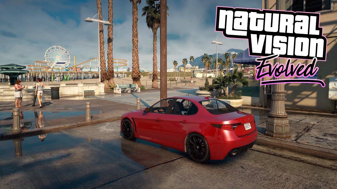 Gta 5 Naturalvision Evolved 4k Ultra Graphics Gameplay Youtube