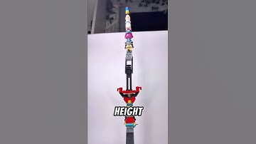 The Tallest LEGO Minifigure Is Getting TOO Tall… #lego #legos #shorts