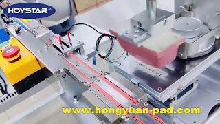 Automatic 1 Color Pad Printing Machine for Plastic Hanger Size Clips