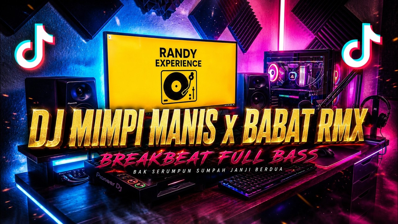 DJ MIMPI MANIS (BAK SERUMPUN SUMPAH JANJI BERDUA) x BABAT REMIX ~ BREAKBEAT FULL BASS