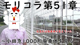 モリコラ第51章～小田急1000形廃車体を見る～