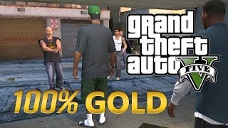 GTA 5 - Retomada de Posse Walkthrough (GTA 5 100% Gold Medal)