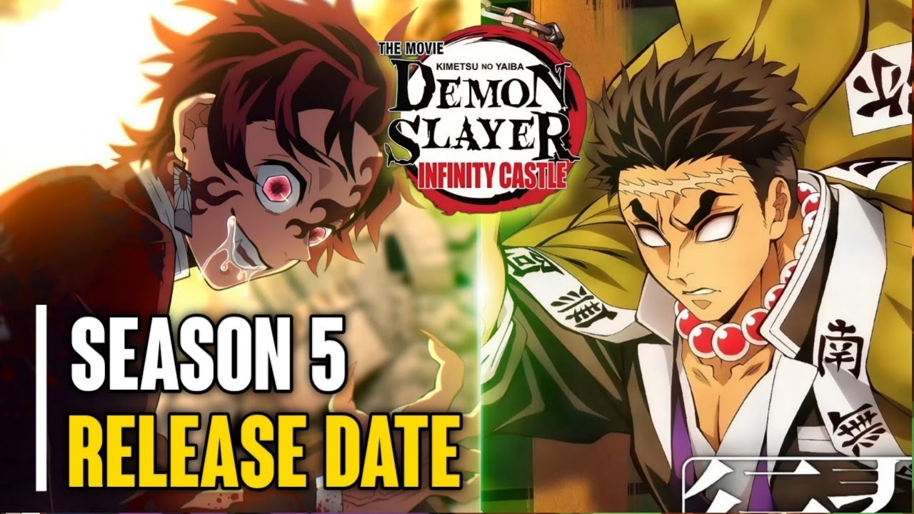 Demon Slayer Season 5 Release Date 😍 | Infinity Castle Movie Part 2 | Crunchyroll 🔥
