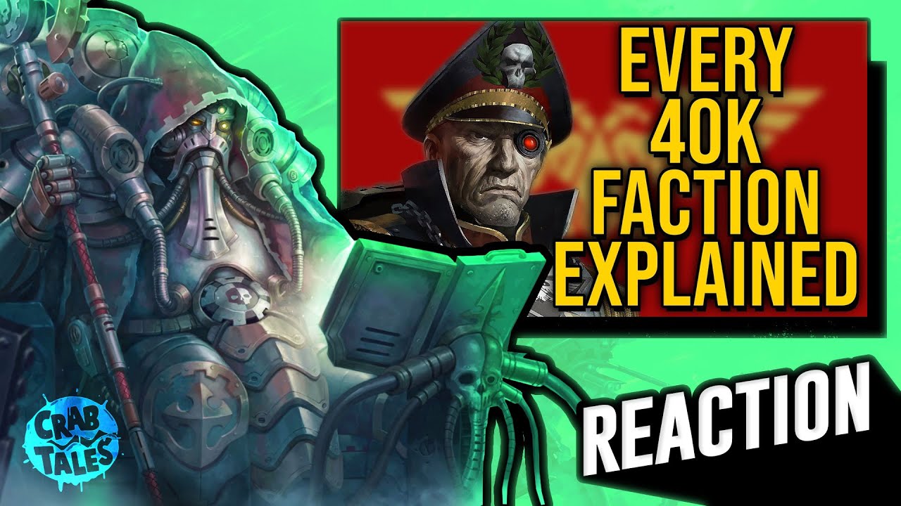 Bricky's Every Single Warhammer 40k Faction Explained Part 1 REACTION ...