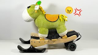 I Made a Rocking Horse Snowmobile!