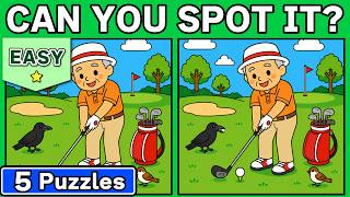 【EASY】You’ll Feel Confident… Then Puzzle 5 Tricks You | Spot the Difference #364