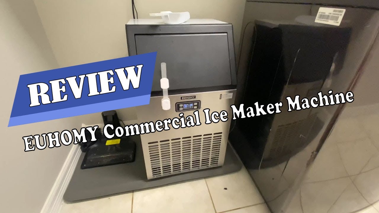 Review EUHOMY Commercial Ice Maker Machine YouTube