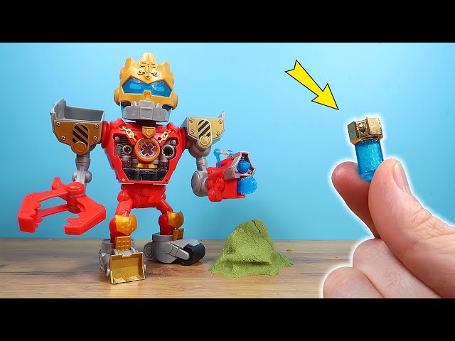 I found a real GOLD piece inside Treasure X Robots! I'm shocked