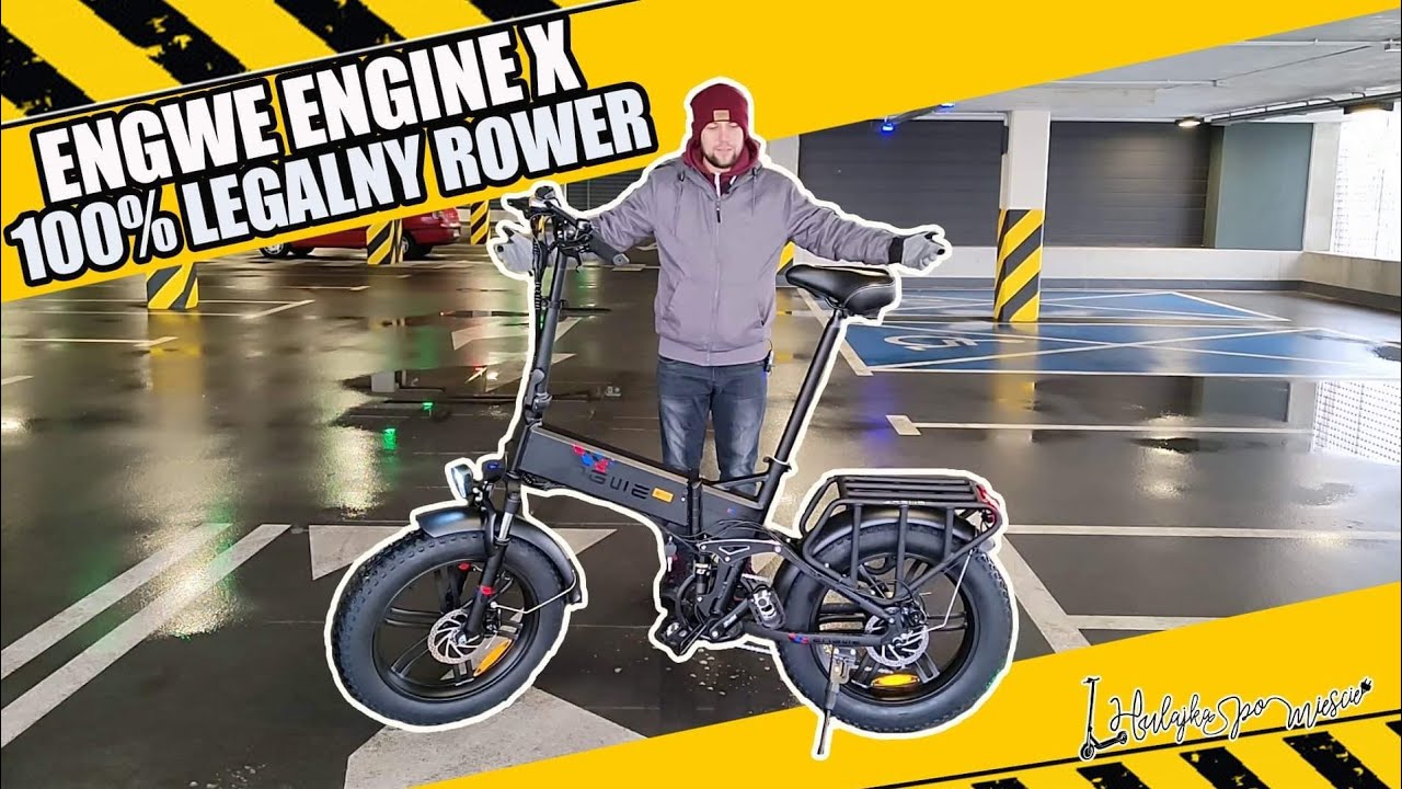 Engwe engine X czyli Europejski Fatbike wersja w pełni legalna.