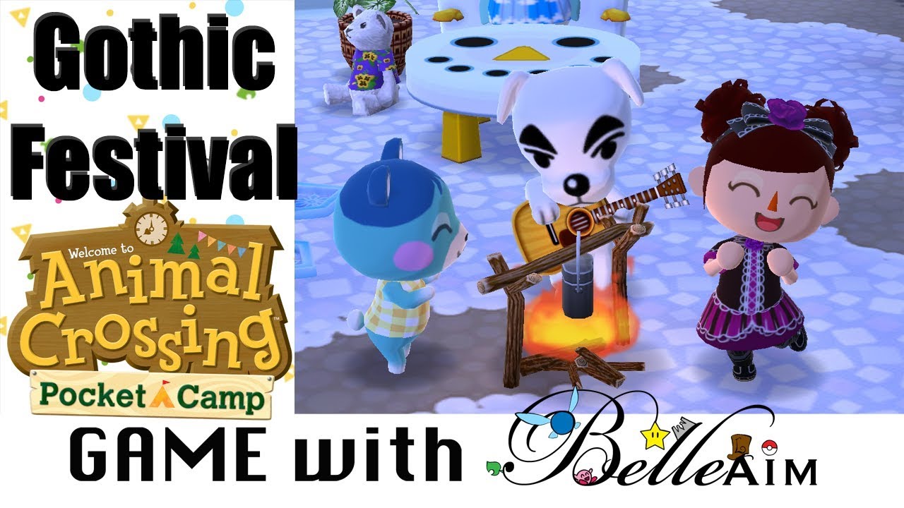 Animal Crossing Pocket Camp Lottie's Gothic Rose Festival Event Update