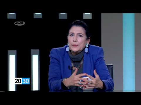 სალომე ზურაბიშვილი, მთაწმინდის მაჟრიტარობის კანდიდატი /2030 (27.10.2016.)/