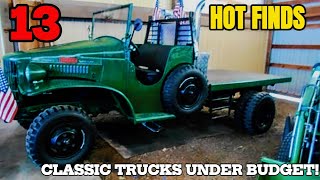 Unreal Bargains! 13 Hot Classic Trucks You Can Still Buy Cheap!
