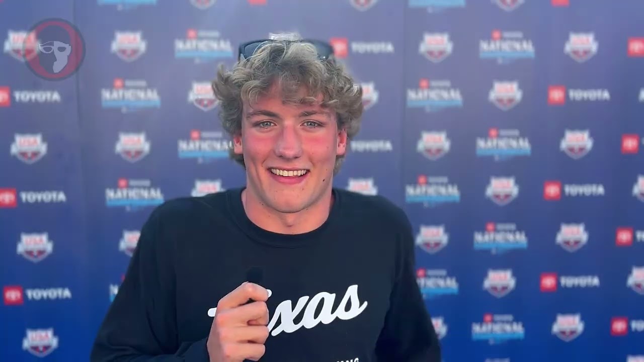 Rowan Cox: "Catching up to Caeleb Dressel, genuinely, it was like the greatest feeling"