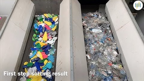 Demo : High Throughput PET Bottle Sorting on Pellenc ST Mistral+