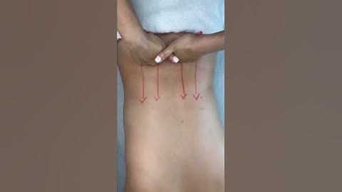 Как делать массаж спины дома (инструкция)?
