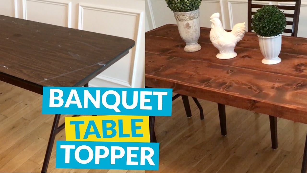 Minimalist Folding Table Makeover with Simple Decor
