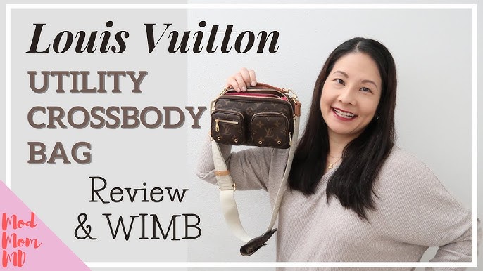 LOUIS VUITTON Utility Crossbody  Handbag Review + Comparisons