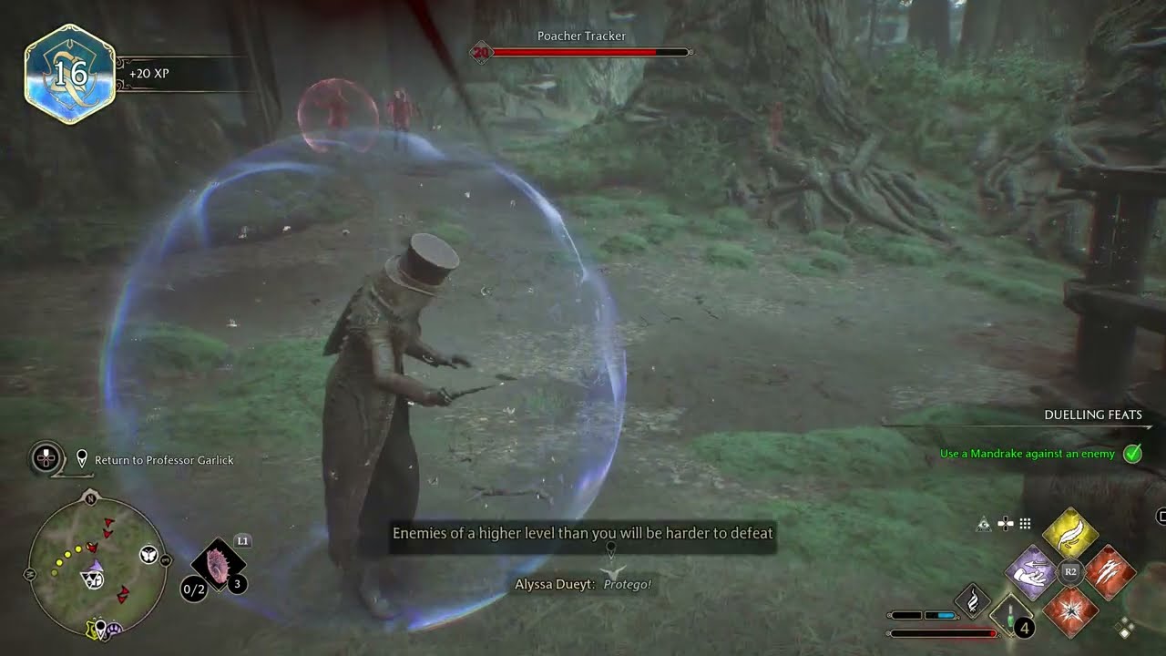 Hogwarts Legacy Acquire All Three Combat Plants and Use Them Simultaneously