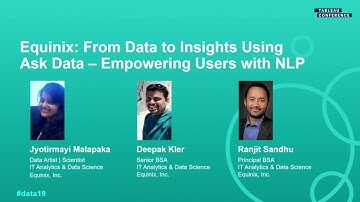 Equinix: From Data to Insights using Ask Data: Empowering Users with NLP