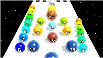 Marble Run 3D-Color Ball Race - Gameplay Walkthrough - Max Levels (Lvl 51-60)