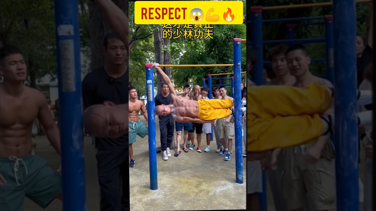 Dangerous skills by shaolin master 😱💪#challenge #kungfu