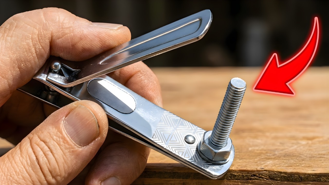 Don't Throw Away Old Nail Clippers! This Nobel Prize Tool Is GENIUS ✂️🛠️😱