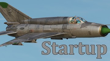 DCS MiG-21bis Startup