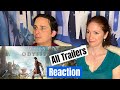 Assassins Creed Odyssey All Trailers with DLC Reaction