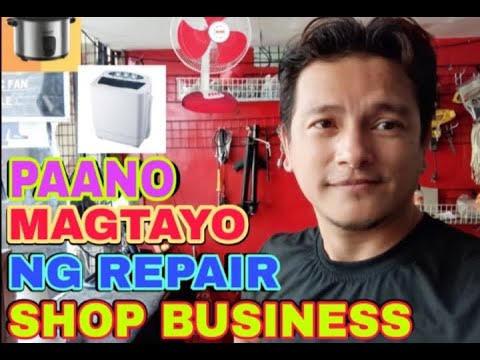 Video: Paano Magbukas Ng Isang Repair Shop