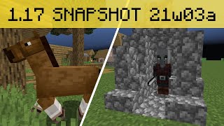 Minecraft 1.17 - Snapshot 21w03a: Village & Pillage 2.0