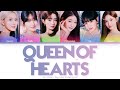 IVE (アイヴ) Queen of Hearts Color Coded Lyrics (Kan/Rom/Eng)
