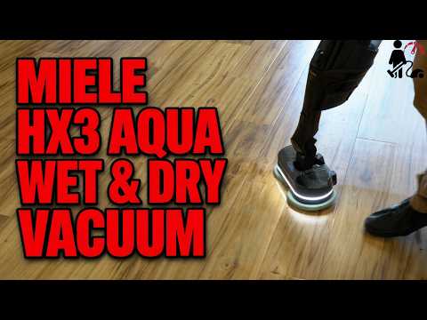 Miele Triflex HX3 Aqua Cordless Stick Vacuum Unboxing & Tests