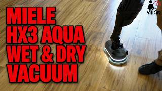 Miele Triflex HX3 Aqua Cordless Wet Dry Vacuum Cleaner First US look & Tests